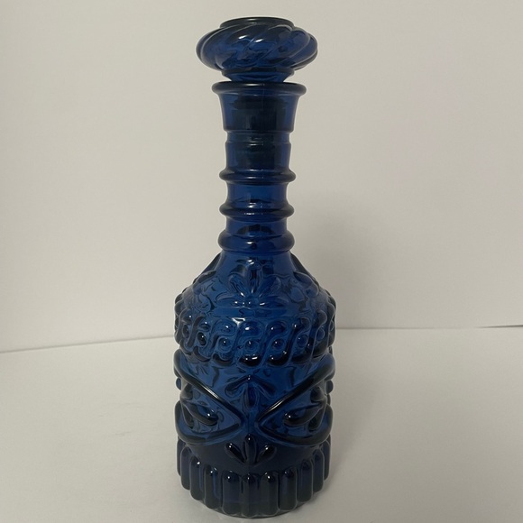 Vintage Cobalt Blue Decanter - Picture 7 of 7